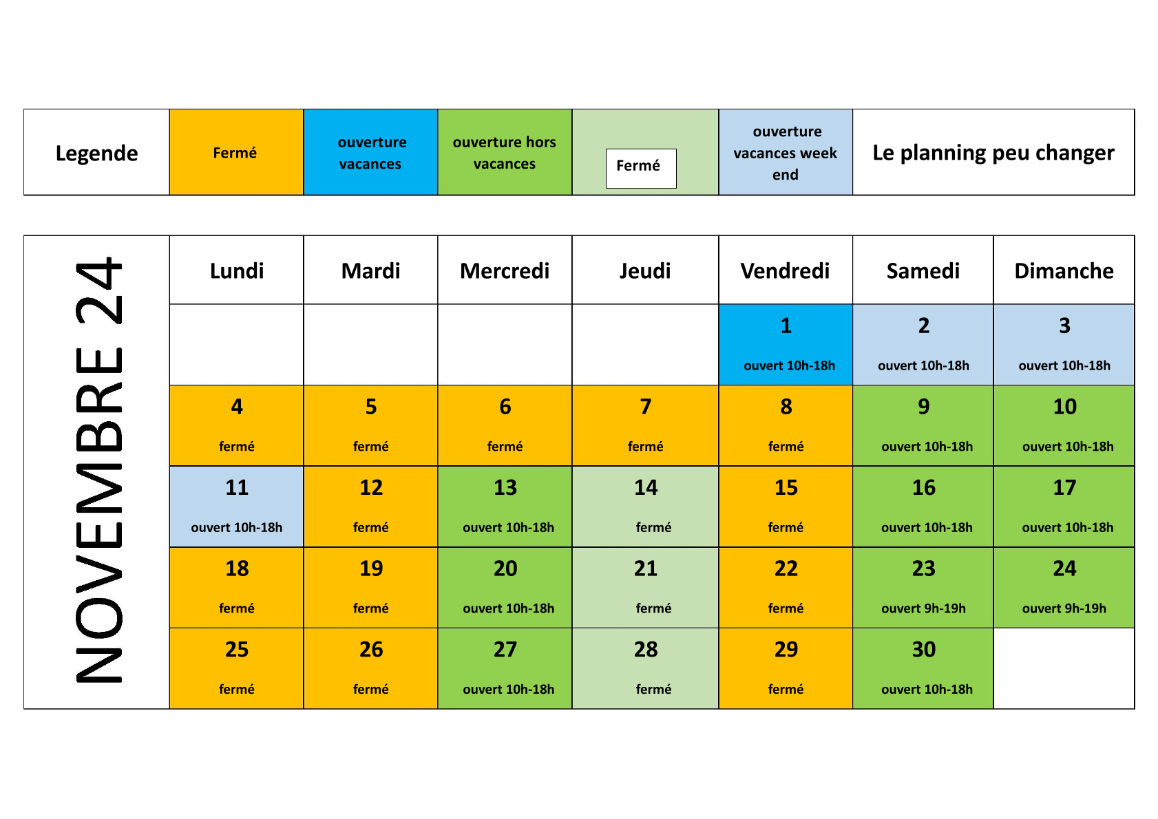 planning nov 24